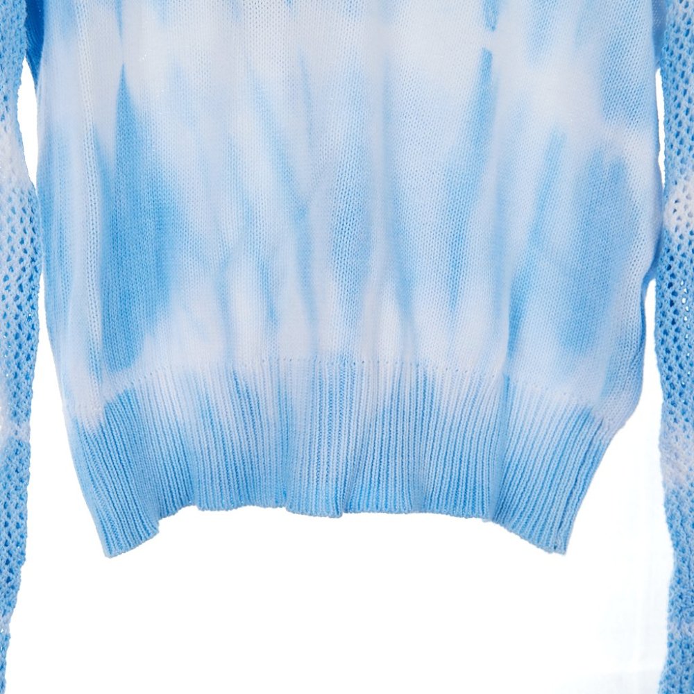 Revolve Superdown Tallie Hooded Sweater Women's Size Small - Picture 4 of 8